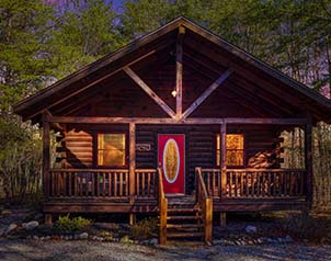 The Sugar Bear Cabin for Rent in Hocking Hills Ohio