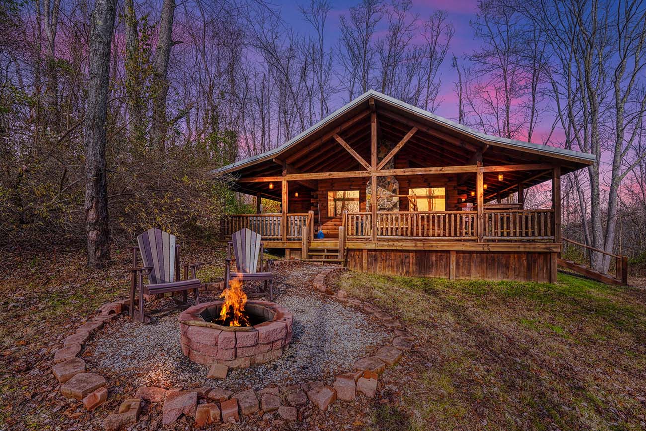 The Sunset Cove Cabin cabin rental in hocking hills